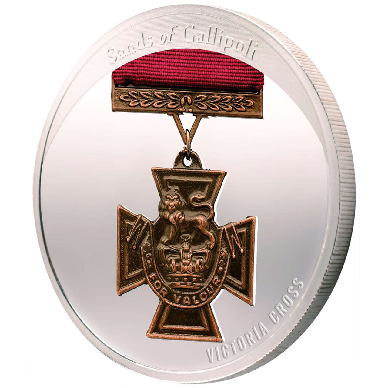 SoG 09 Set of Two Limited Edition Medallions victoria cross ANZAC coins
