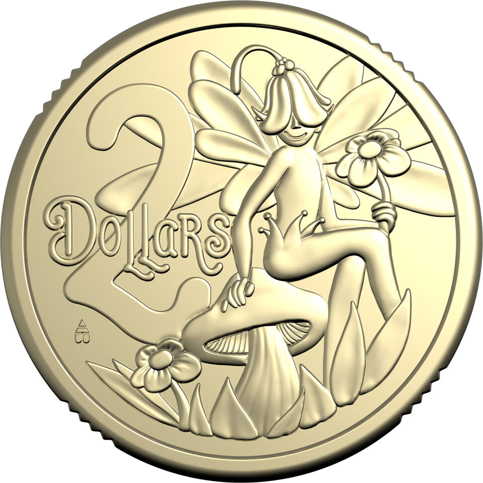 Tooth Fairy 2025 $2 Uncirculated Coin in Card