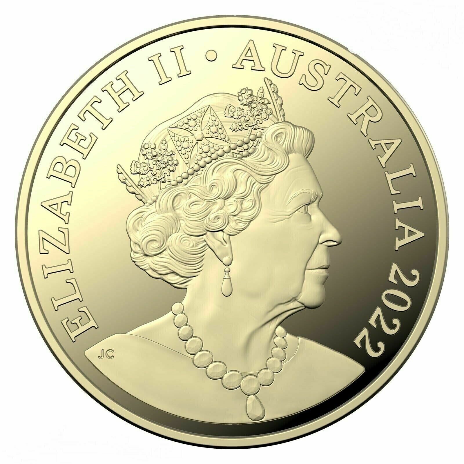 Commonwealth Games Letter S $2 Two Dollar Coloured Coin Rare 2022 Australia ligh