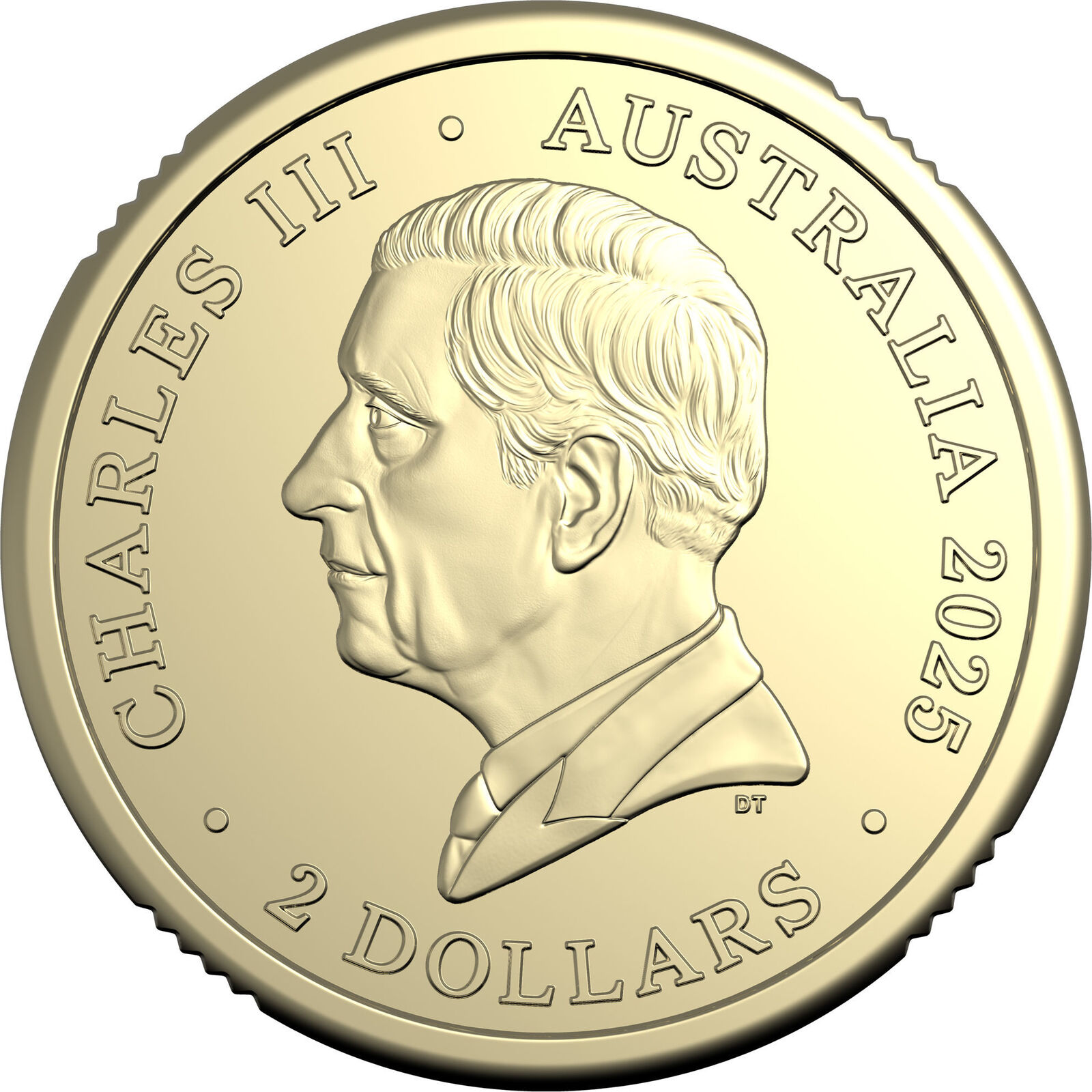 2025 Women’s Australian tennis  Open YELLOW $2 Privy Mark Coin in Folder
