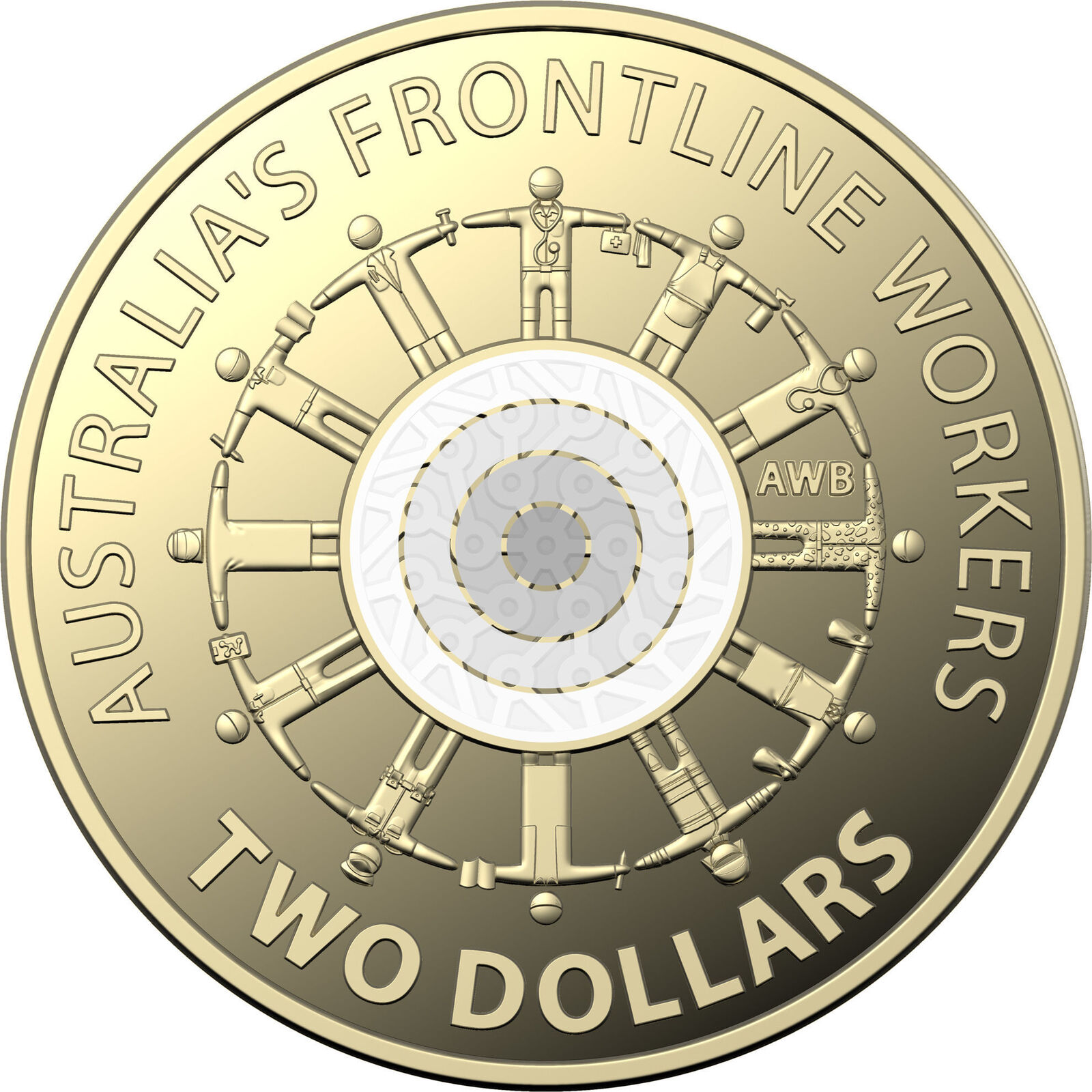 Frontline Workers Six Coin Set 2022 Six Coin Proof Year Set