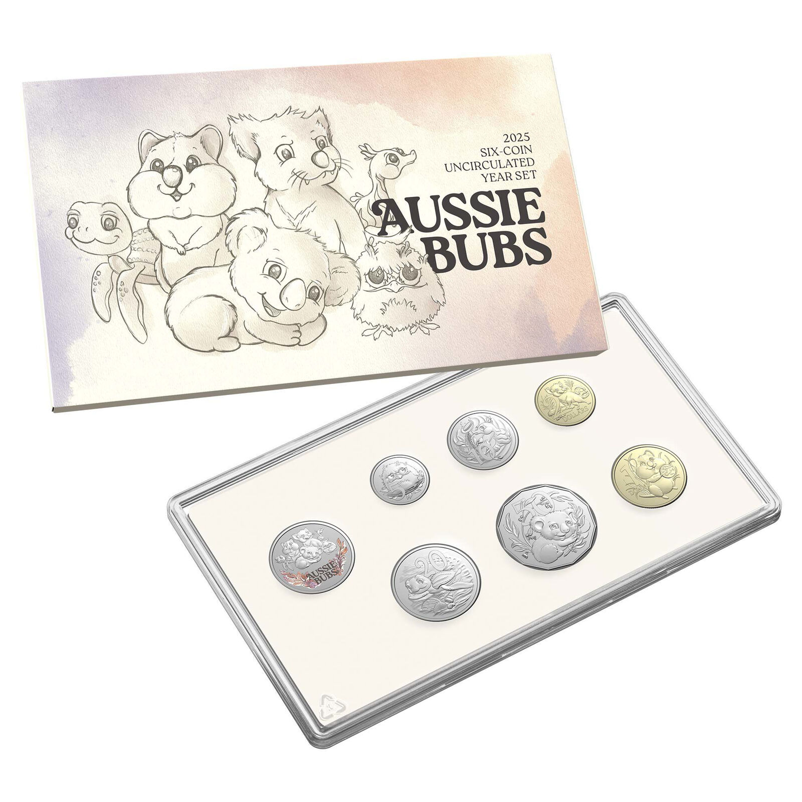 Aussie Bubs - Uncirculated Set 2025 Uncirculated Six-Coin Set 2025