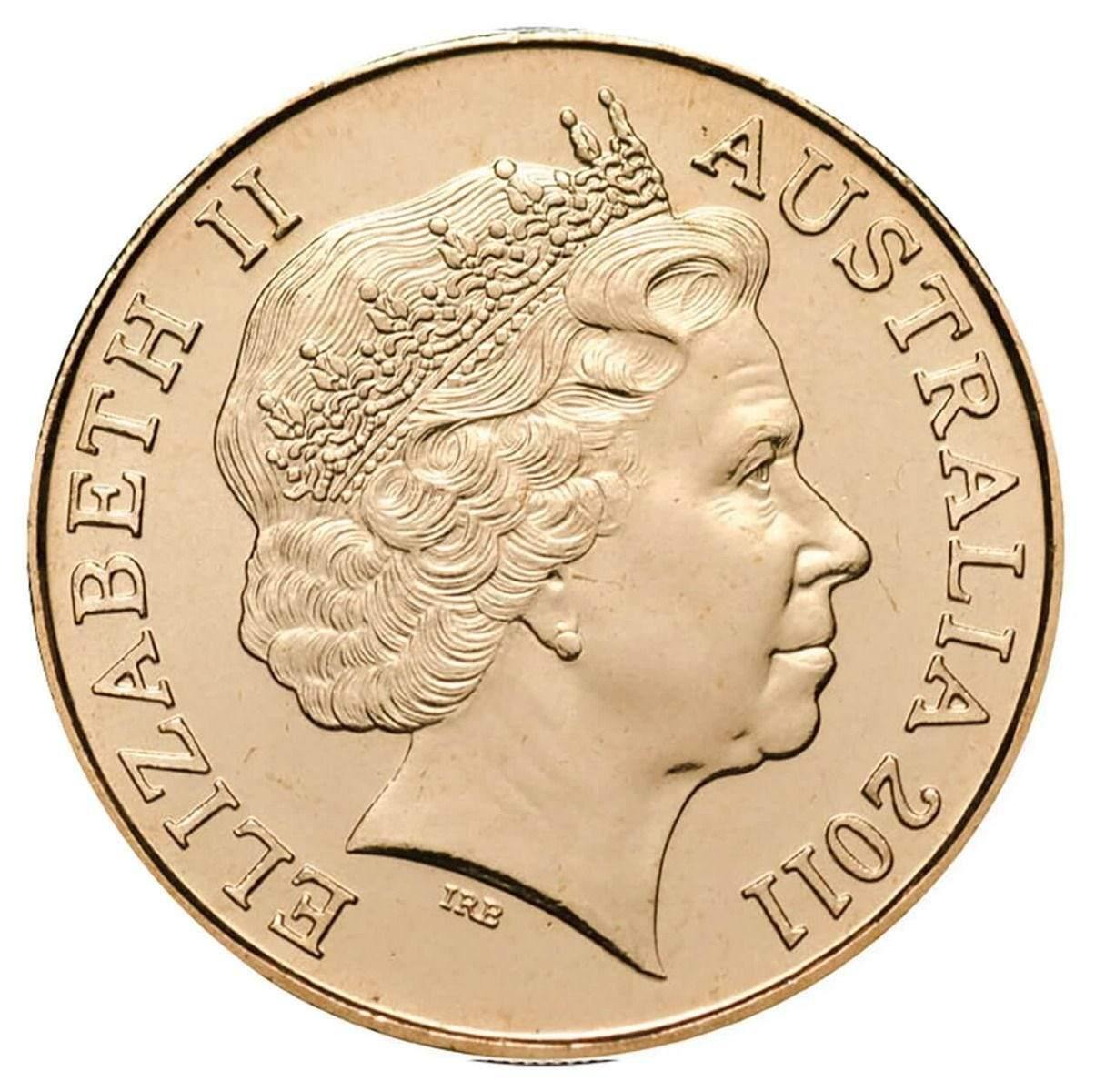 $2 2011 IRB Aboriginal Elder Low Mintage 1.8m Lightly Circulated