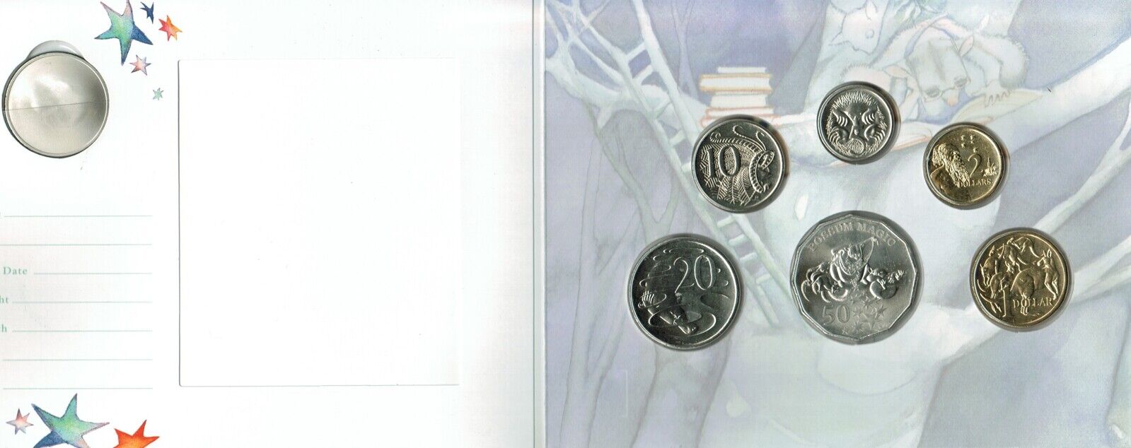 2019 Baby Mint Set Possum Magic 2019 Uncirculated Baby Coin Set