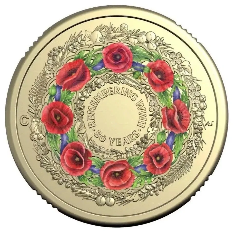 2026 $2 Dawn Service ‘C’ - 2025 'C' Mintmark 80 Years Remembering CARDED COINS
