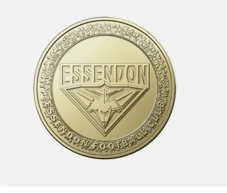 2023 Australia $1 One Dollar AFL Coin -ESSENDON UNC