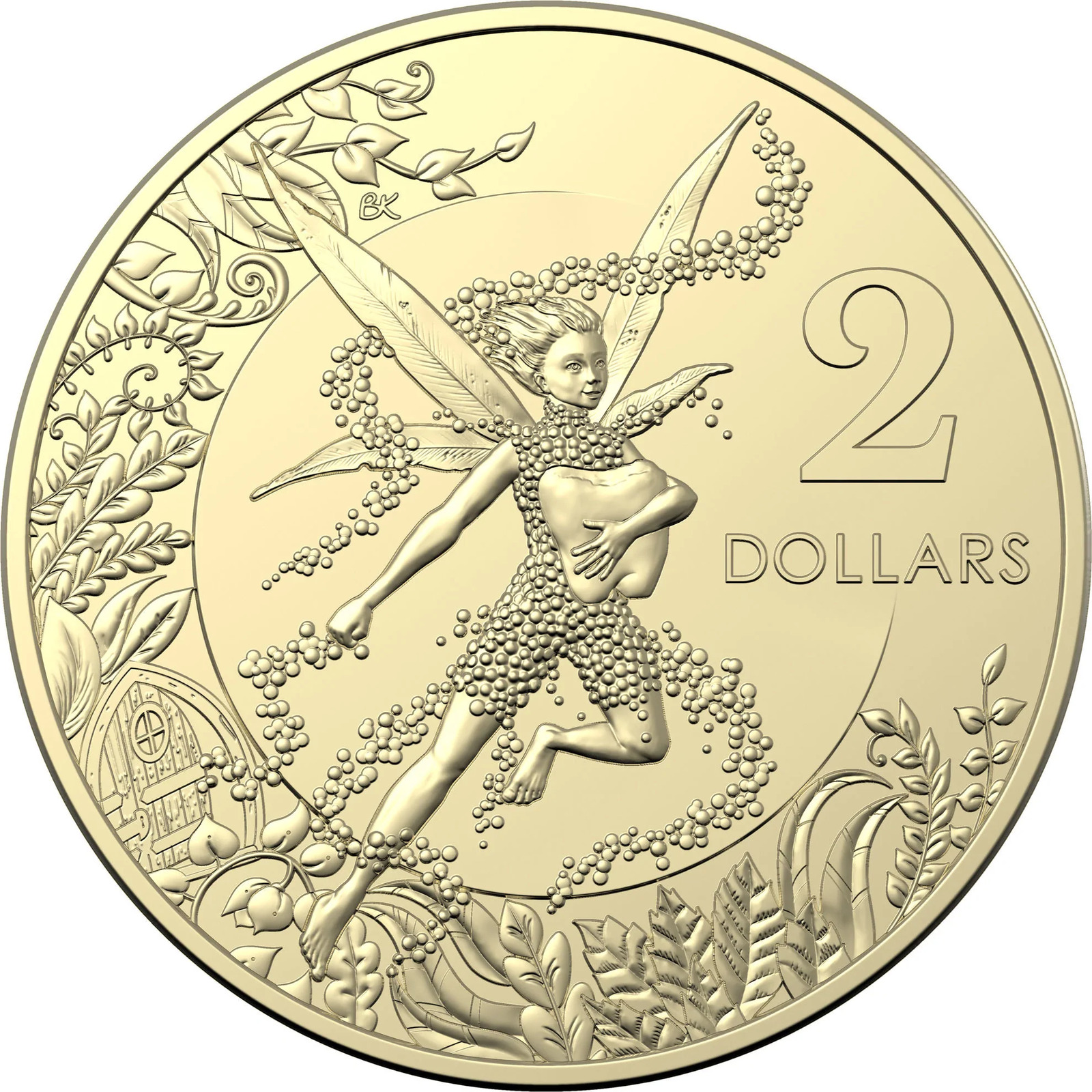(NB) 2022 Tooth Fairy Uncirculated Coin and Kit $2 collectable coin