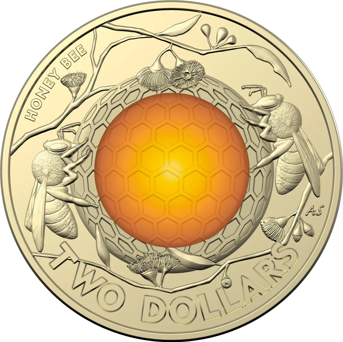 $2 2022 Honey Bee lightly circulated Coin Two Dollar