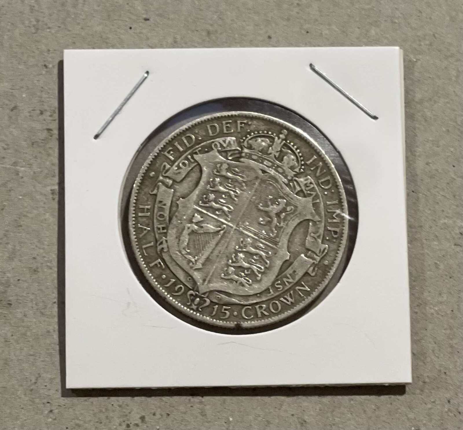 Great Britain 1915 Half crown Circulated Silver coin