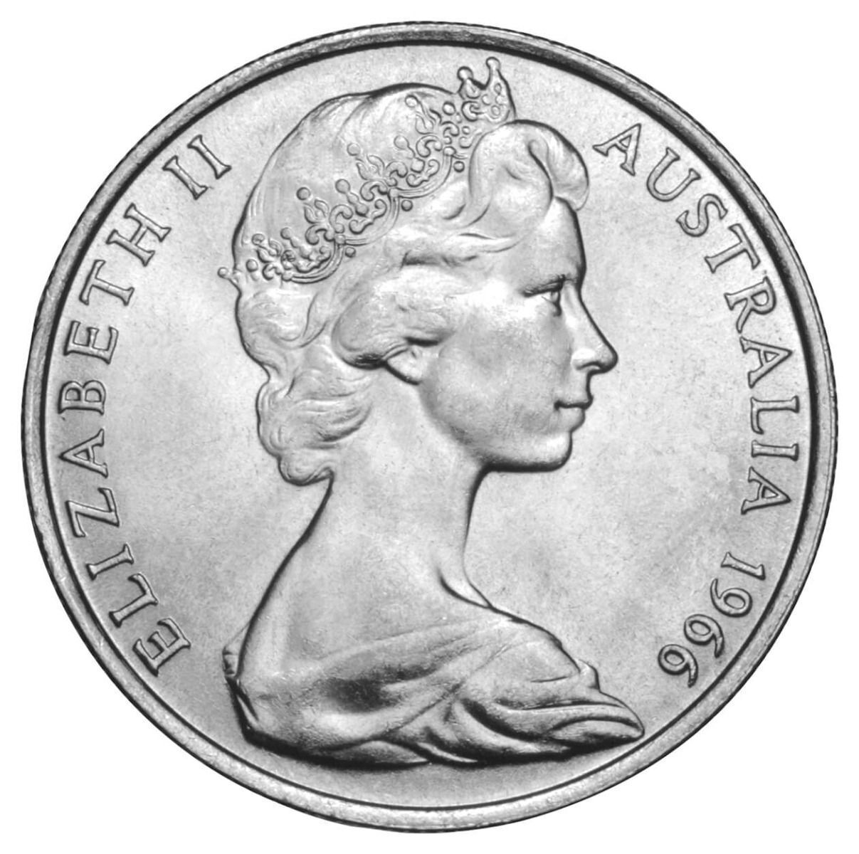 50c 1966 Round Circulated AUS Fifty Cent Coin silver value (36.5m)