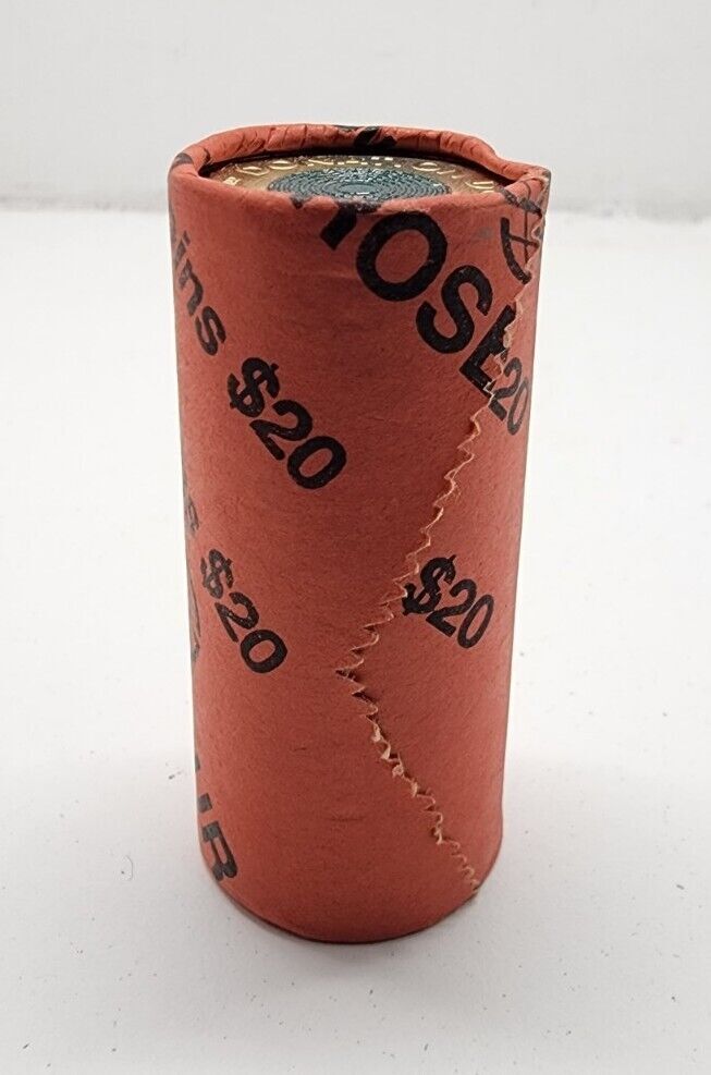 (NB) 2021 Australia $1 One Dollar donation coin security roll of 20 UNC coins un
