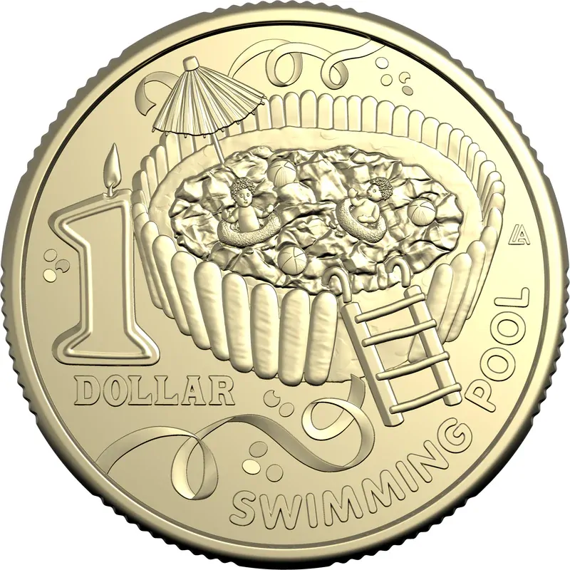 Royal Australian Mint AWW womans weekly Birthday Cake 2025 folder  $1 Ten-Coin C