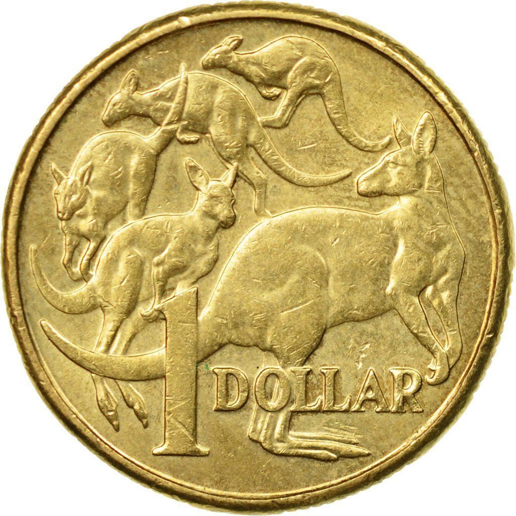 $1 2014 MOB Low Mintage Lightly Circulated AUS One Dollar Coin