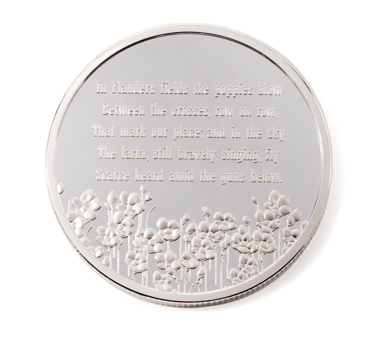 Poppy Mpressions Fields of Poppies Naomi Crowther Limited Edition Medallion