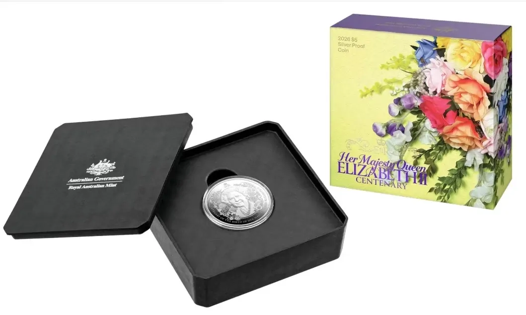 2026 $5 Her Majesty Queen Elizabeth II Centenary of Birth 1oz Fine Silver PROOF
