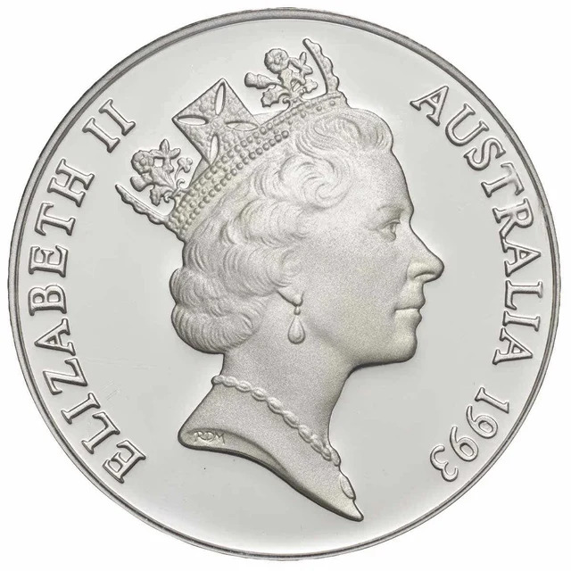 1993 $10 Australian Capitial Territory Silver Proof Coin