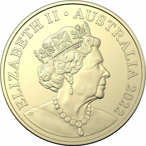 (NB) 2022 Australia Uncirculated 20 x $1 Dollar Mob of Roos Security Coin Roll -