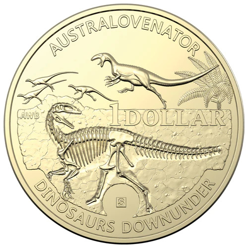 Dinosaurs Down Under coins, 2022 (Royal Australian Mint) SET