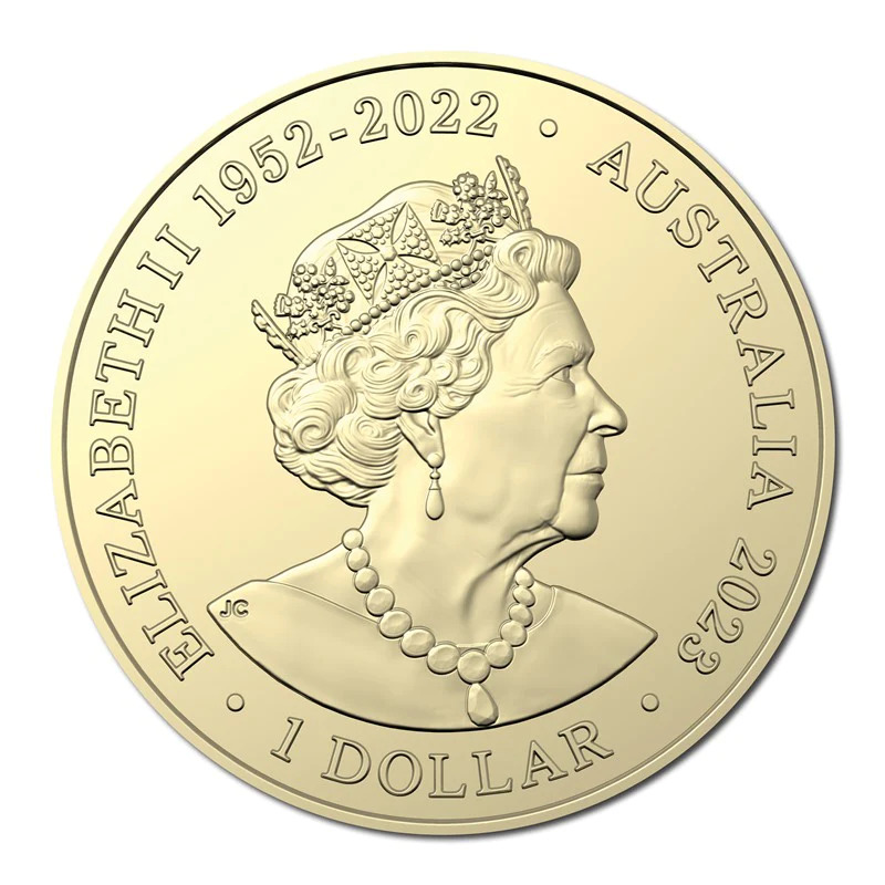 $1 2023 Creatures Of The Deep 'S' Counterstamp UNC - Set Of 5 coins