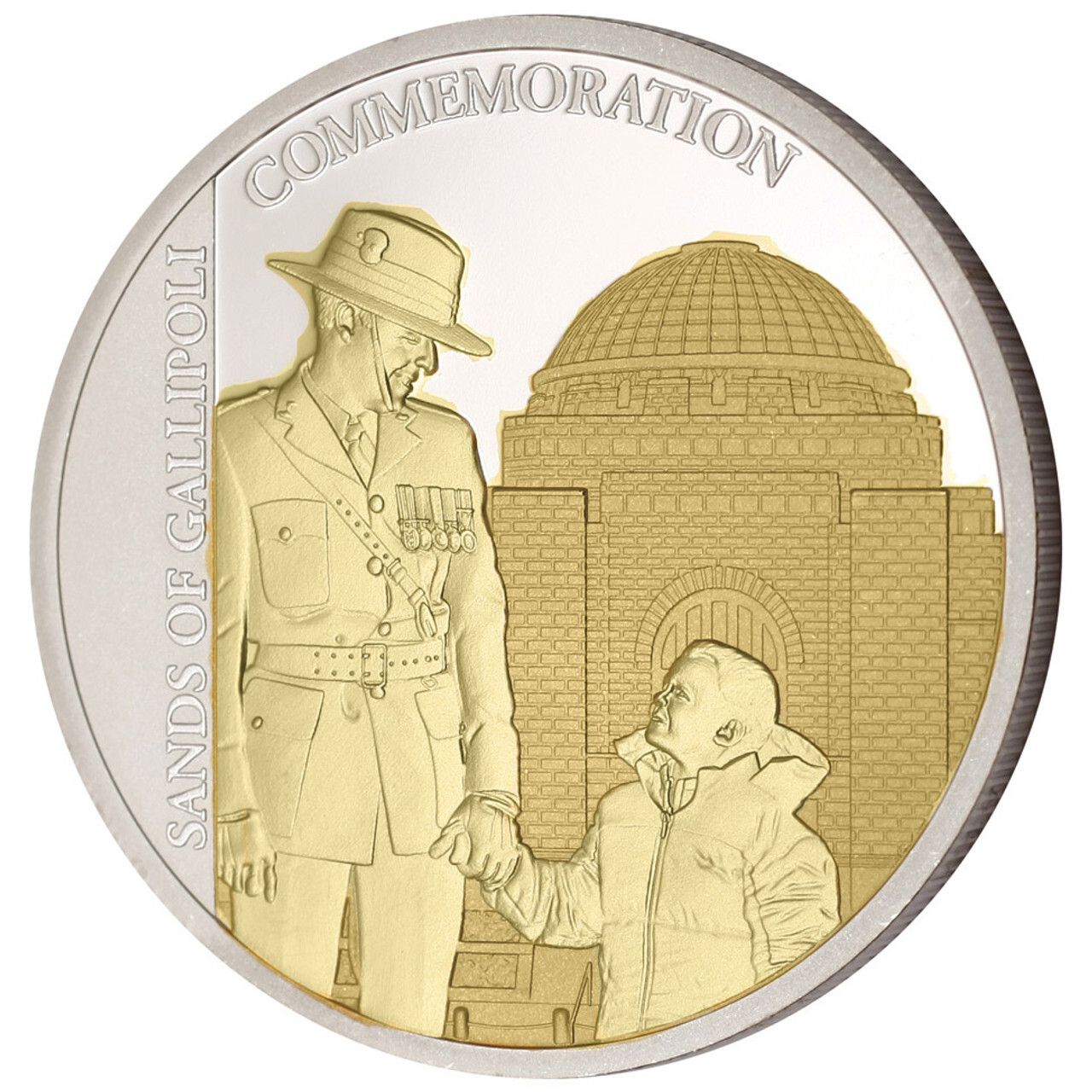 SoG 11 Set of Two Limited Edition Medallions SANDS OF GALLIPOLI ANZAC