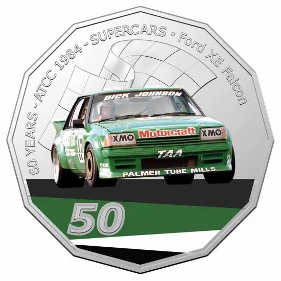 2020 PNC 1984 Ford XE Falcon 50c Supercars 60 Years of Australian Touring Car Ch