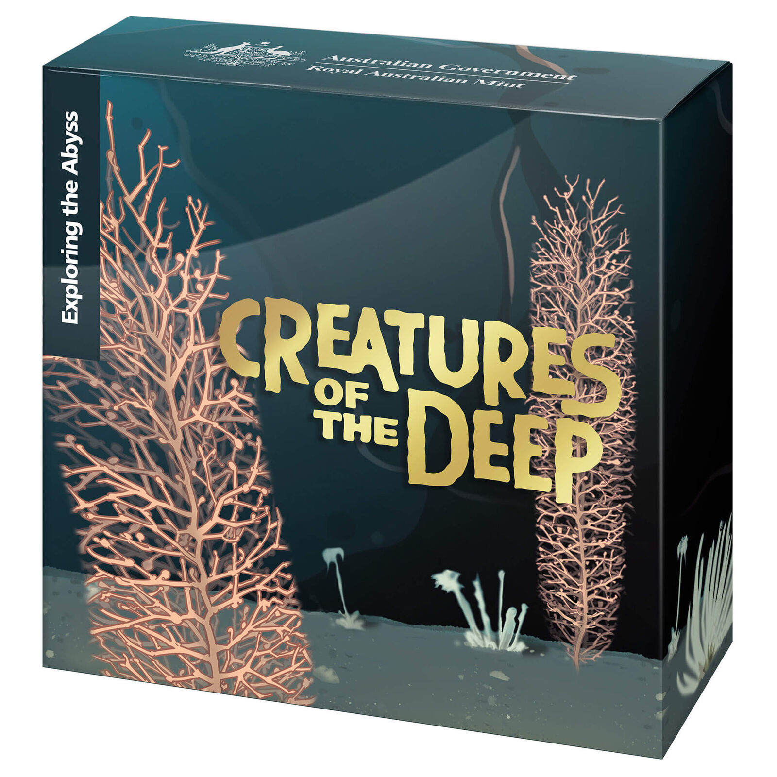 (NB) Creatures of the Deep - $10 Gold Proof ‘C’ Mintmark Coin limited of 2023 ma