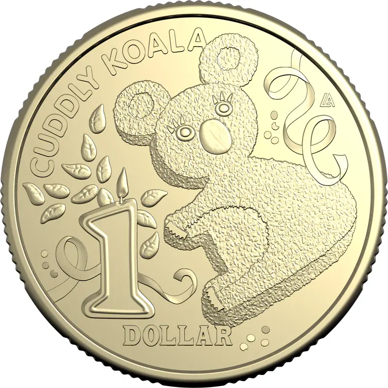 Royal Australian Mint AWW womans weekly Birthday Cake 2025 folder  $1 Ten-Coin C