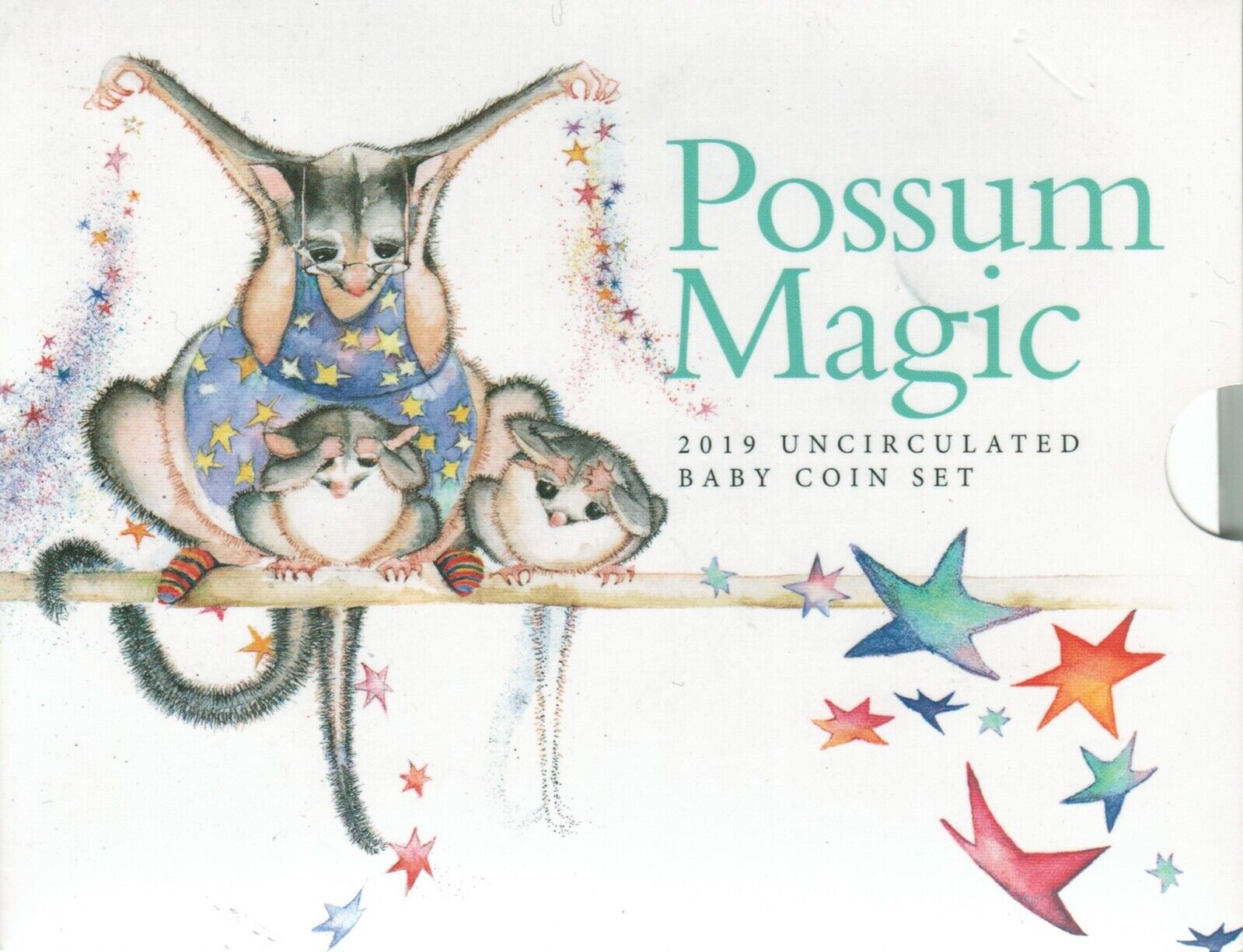 2019 Baby Mint Set Possum Magic 2019 Uncirculated Baby Coin Set