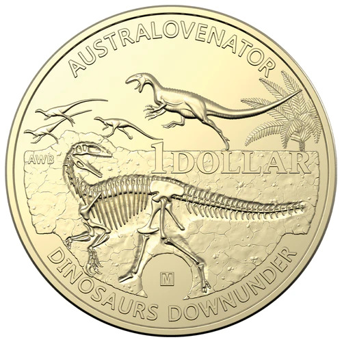 Dinosaurs Down Under coins, 2022 (Royal Australian Mint) SET