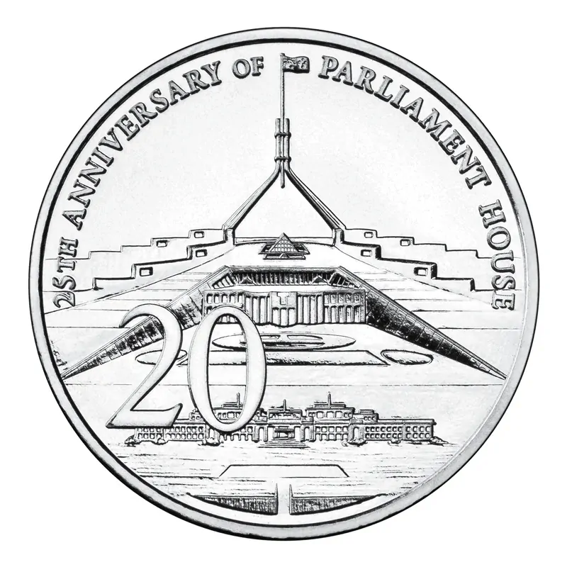 PNC 2013 Parliament House 25th Anniversary 20C COIN