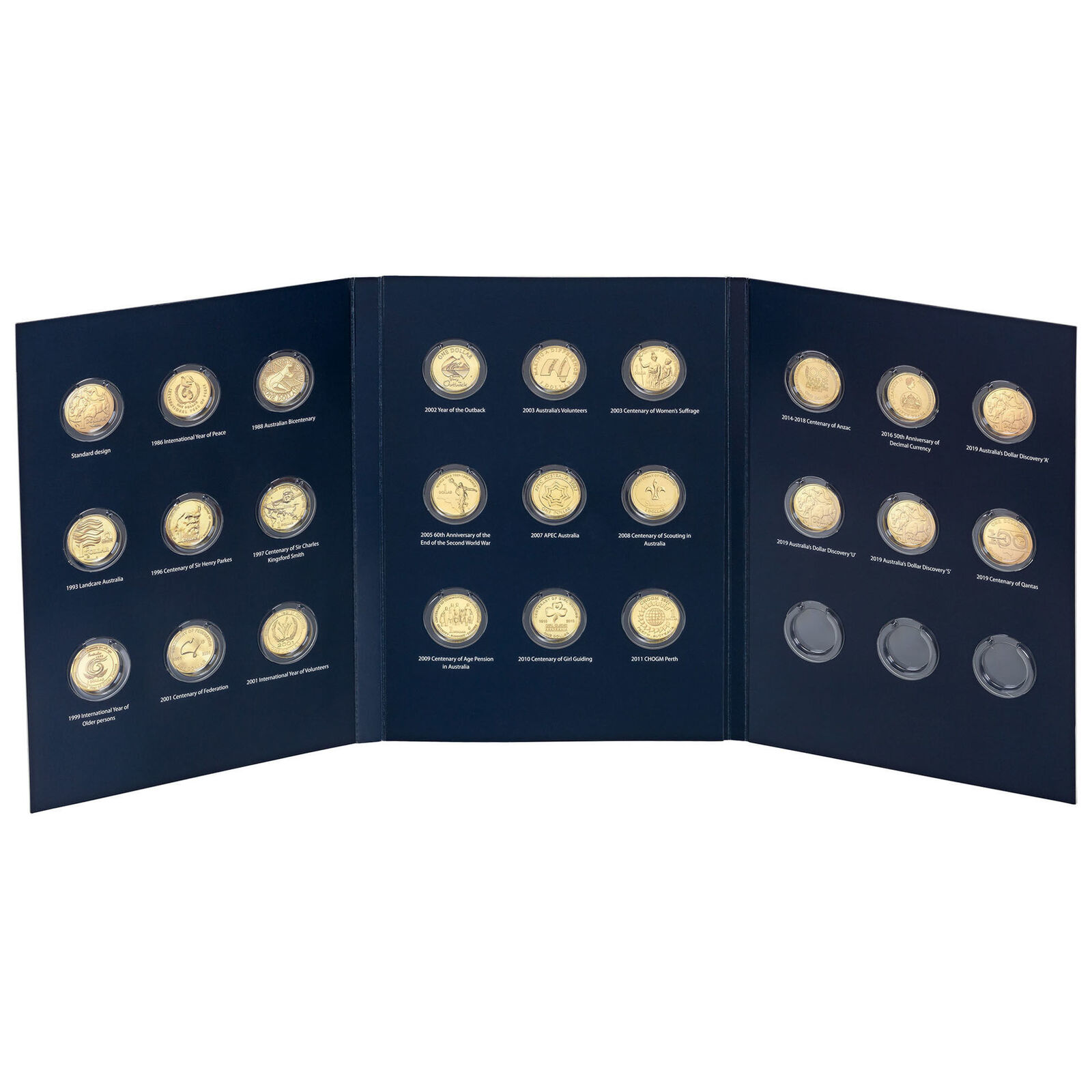$1 Circulating Coin Collection Folder offical ram folder