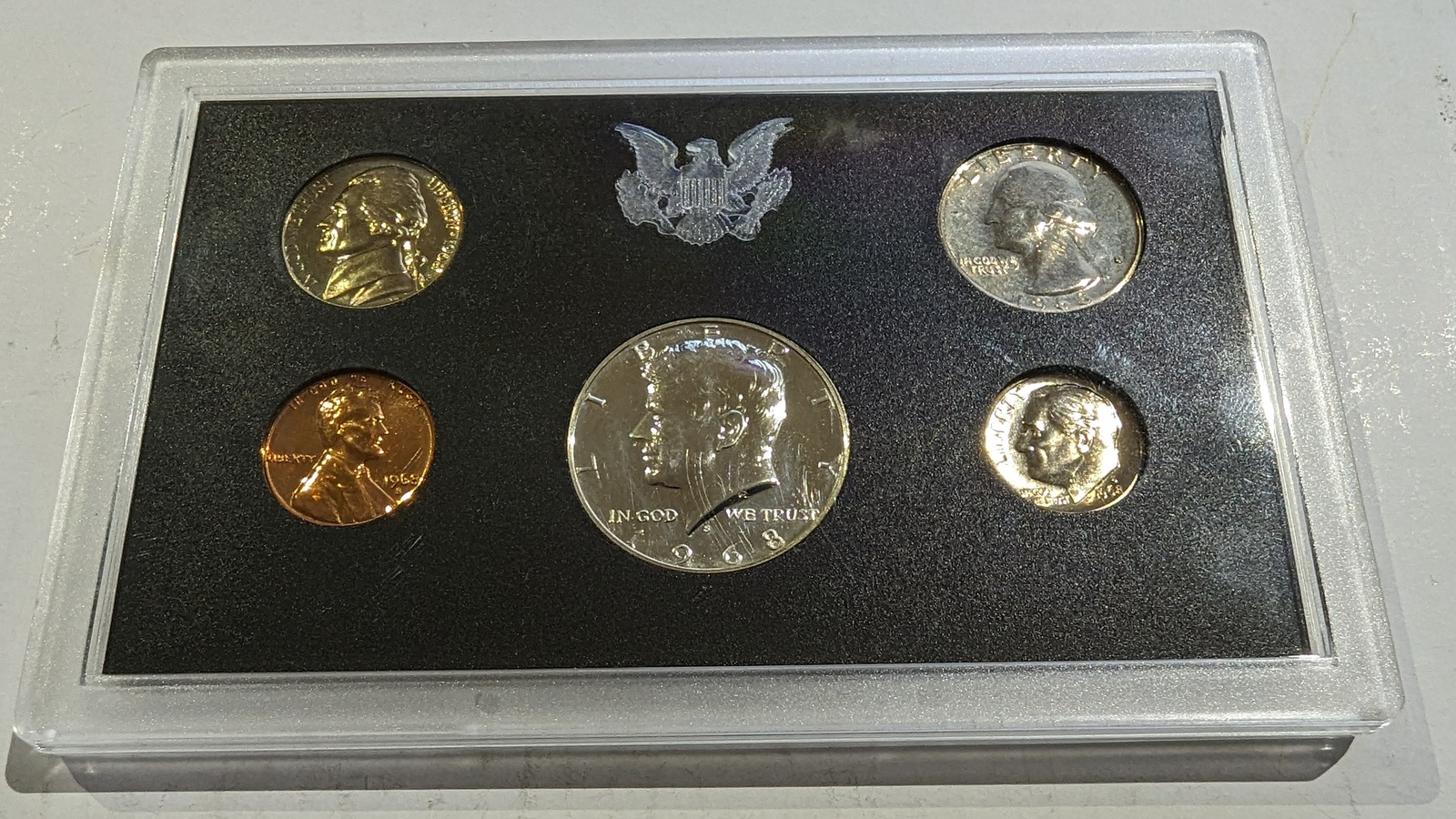 1968 US Coin Proof Set United States Coins Mint Set