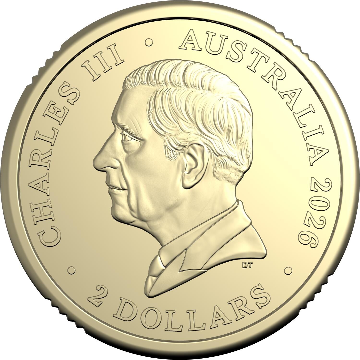 2026 Australia $2 COLOUR COIN -DAWN SERVICE - " C" MARK UNC MINT CARD