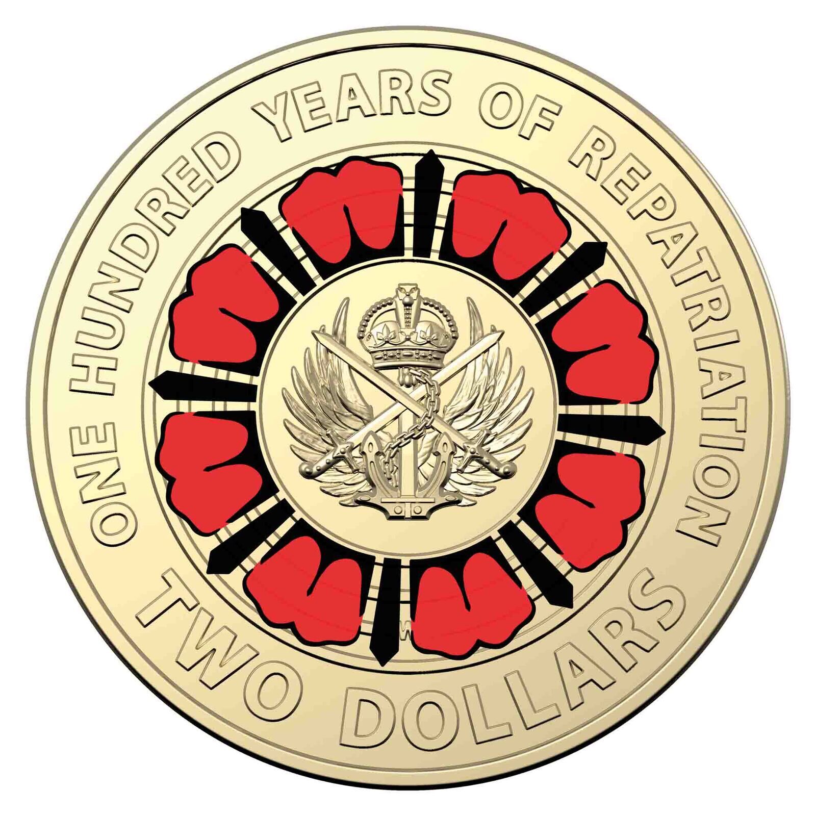 $2 2019 100 Years Of Repatriation Circulated AUS TWO DOLLAR Coin