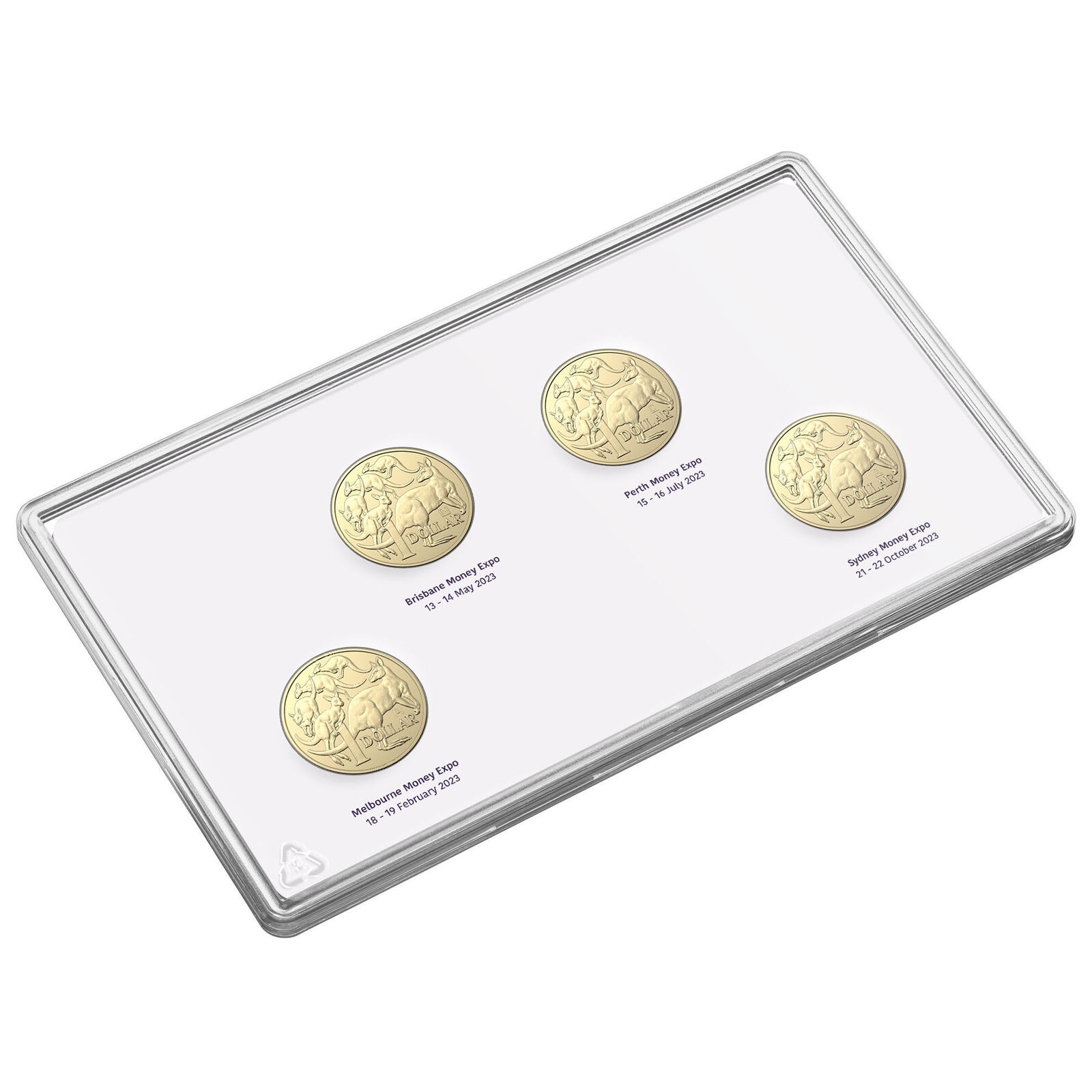 ANDA - Uncirculated Set $1 AlBr Unciruclated Privy Mark Four Coin Set