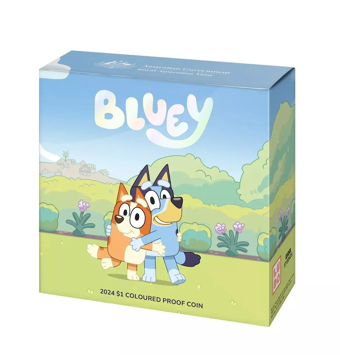 Royal Australian Mint 2024 Bluey $1 Coloured Proof Coin