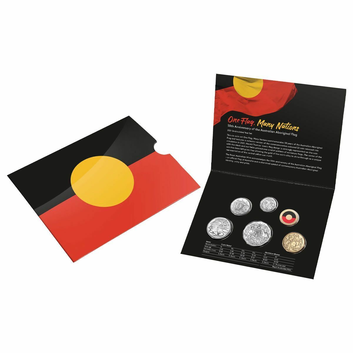 2021 Mint Set - Australian Aboriginal Flag