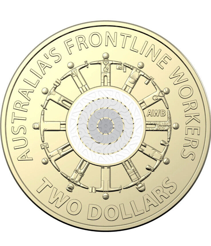 (NB) 2022 Frontline Workers Six Coin Uncirculated Year Set including $2 coin