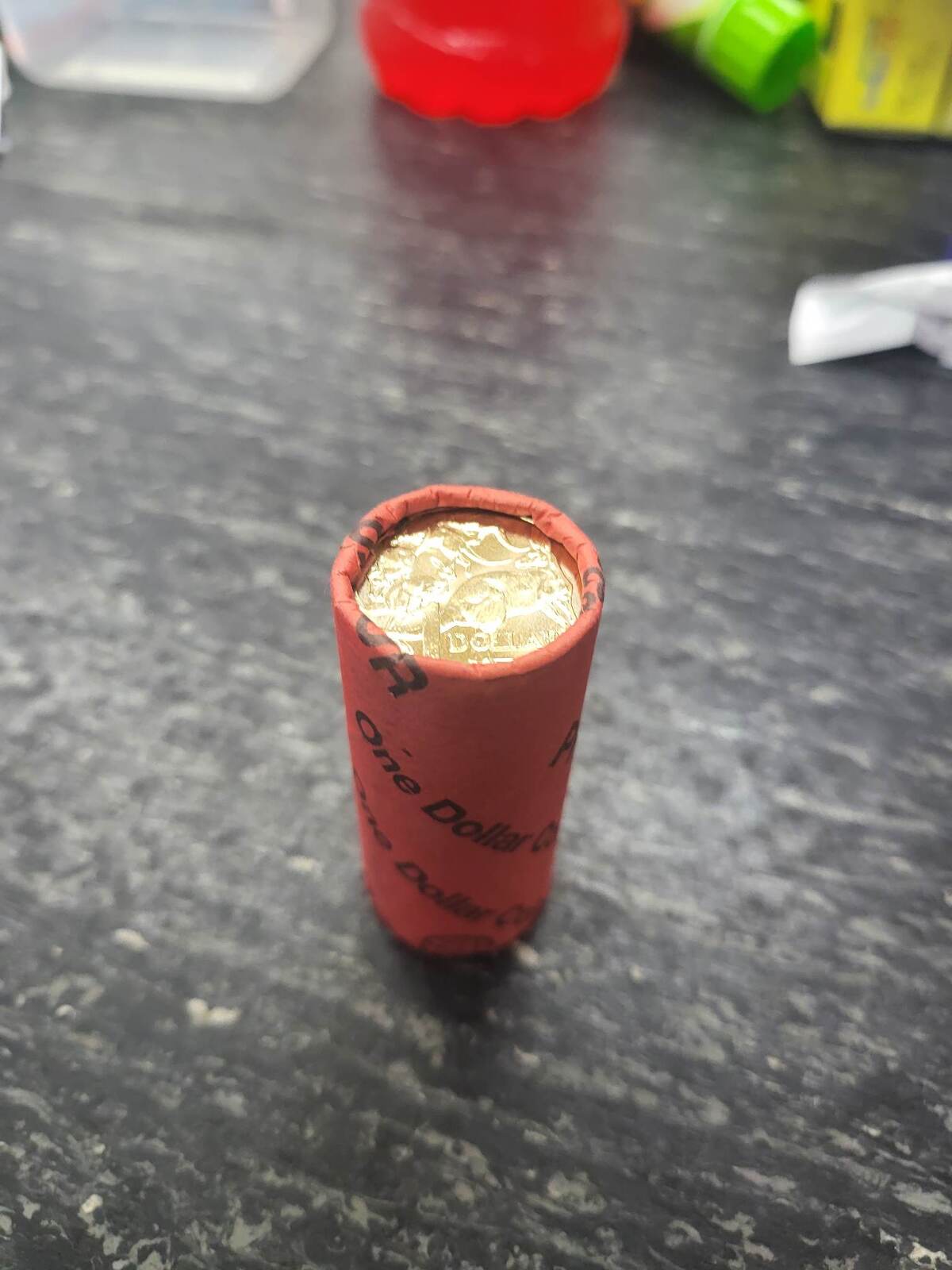 (NB) 2022 Australia Uncirculated 20 x $1 Dollar Mob of Roos Security Coin Roll -
