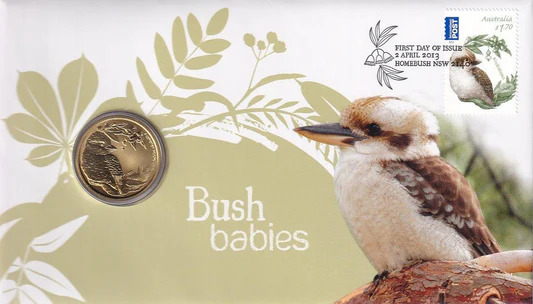 $1 PNC 2013 Bush Babies KOOKABURRA Aus One Dollar Coin