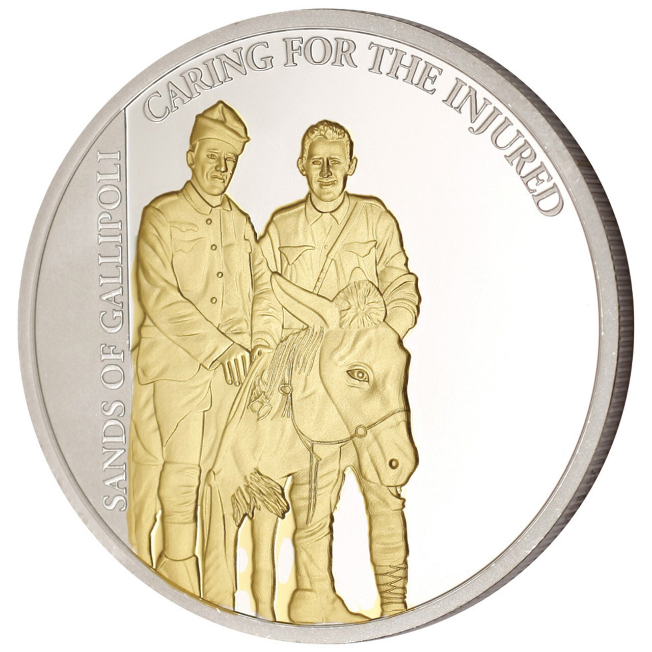 SoG 11 Set of Two Limited Edition Medallions SANDS OF GALLIPOLI ANZAC